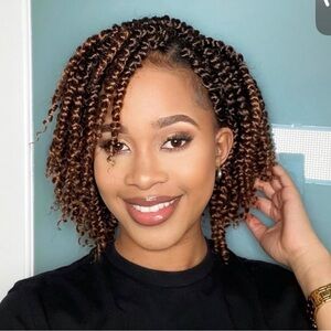 Beautiful crochet braid hair